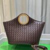BV Picnic Woven Basket Handbag - Bottega Veneta 24 Early Autumn New Women's Retro Style Beautiful Tote Bag