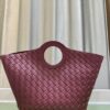BV Picnic Woven Handbag - Bottega Veneta Women's New Retro Style Tote Bag from Early Autumn 2024 Collection