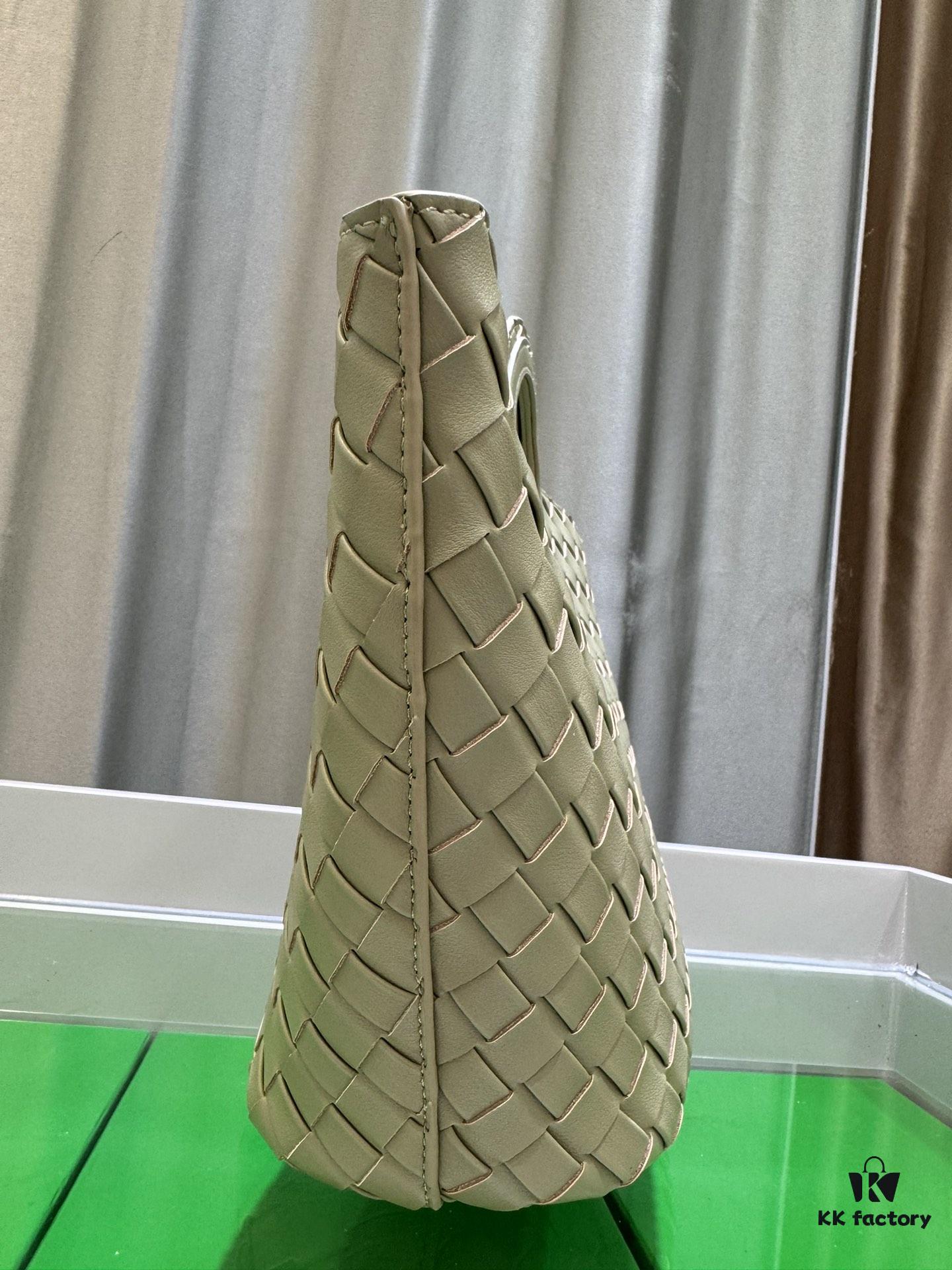 BV Picnic Wicker Handbag - Bottega Veneta 24 Early Autumn New Vintage Style Exquisite Tote Bag