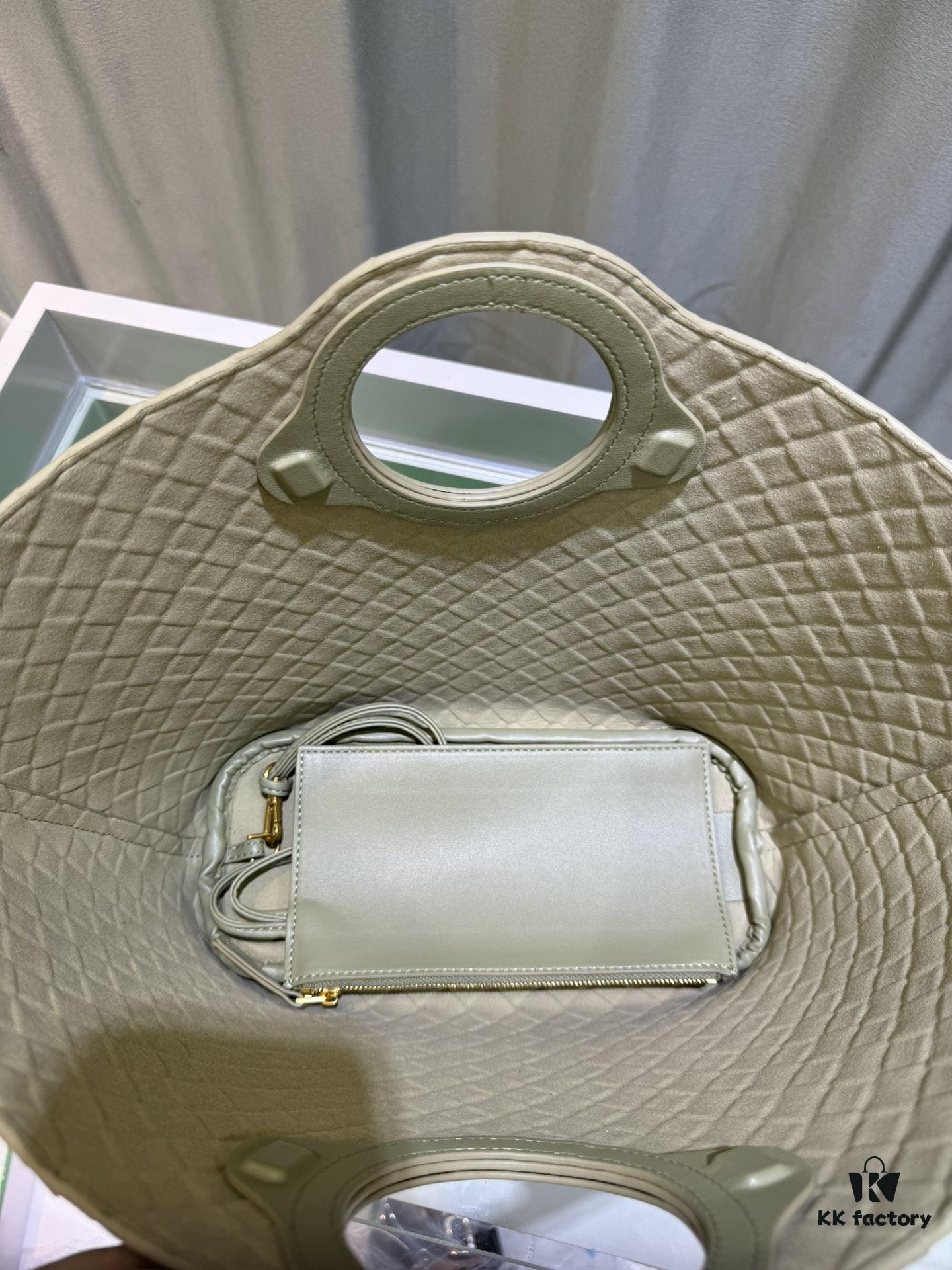 BV Picnic Wicker Handbag - Bottega Veneta 24 Early Autumn New Vintage Style Exquisite Tote Bag