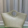 BV Picnic Wicker Handbag - Bottega Veneta 24 Early Autumn New Vintage Style Exquisite Tote Bag