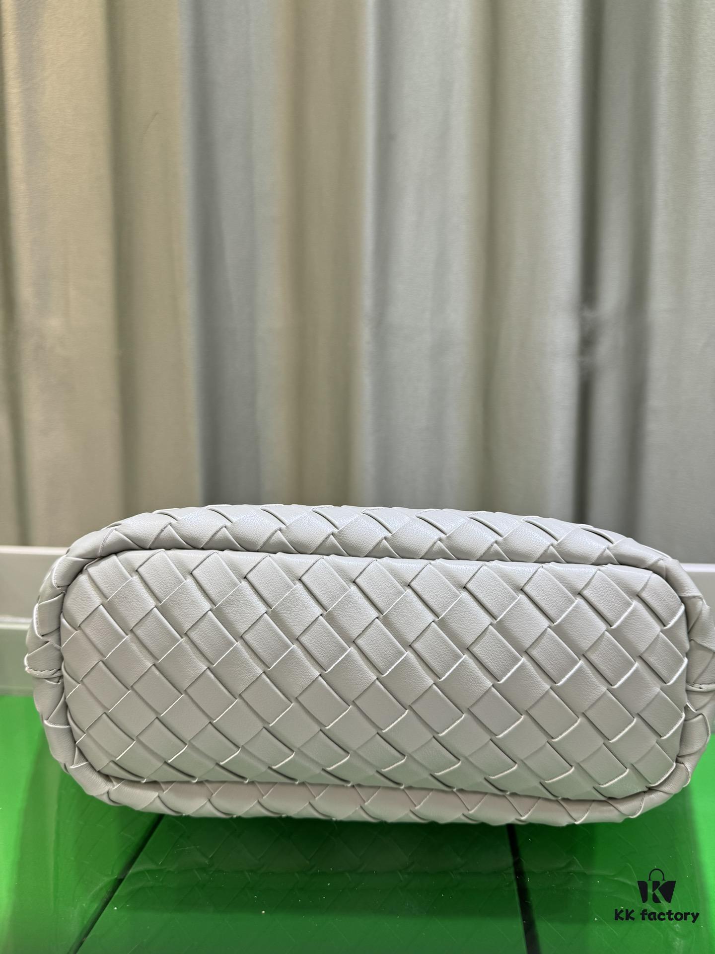 BV Picnic Woven Handbag - Bottega Veneta Women's New Vintage-Style Tote Bag 24 Early Autumn Collection