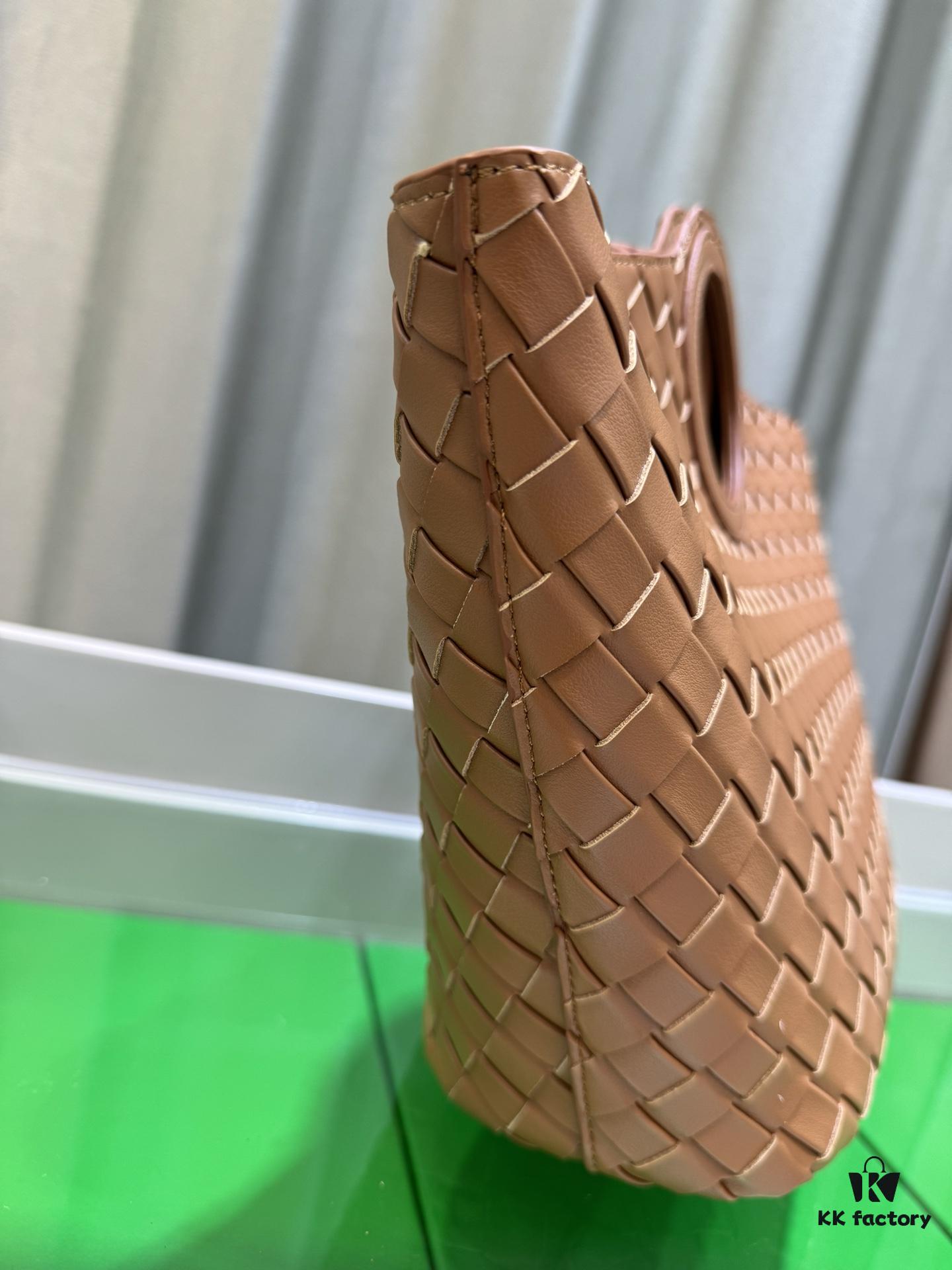 BV Picnic Woven Handbag, Bottega Veneta 24 Early Autumn New Women's Retro Style Beautiful Tote Bag