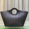 BV Picnic Woven Handbag - Bottega Veneta 24 Early Autumn New Vintage Style Women's Tote Bag
