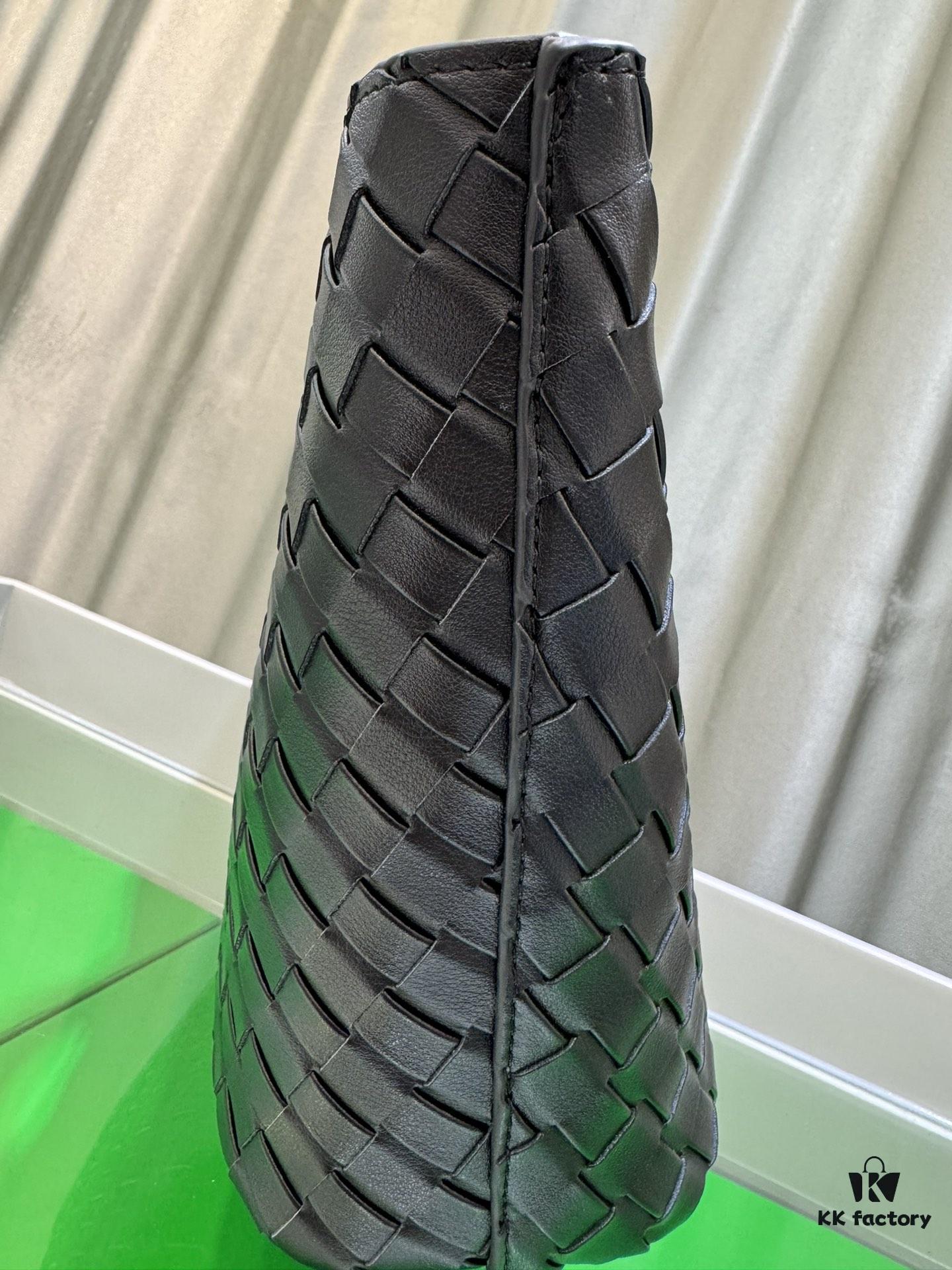 BV Picnic Woven Handbag - Bottega Veneta 24 Early Autumn New Vintage Style Women's Tote Bag