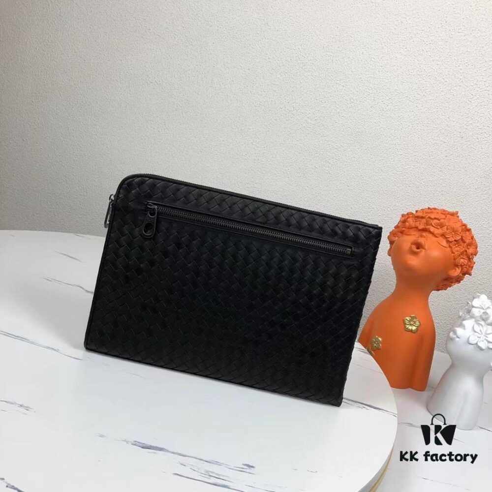 BV Bottega Veneta Men's Seven-Compartment Wallet Bag - Hot Selling Item