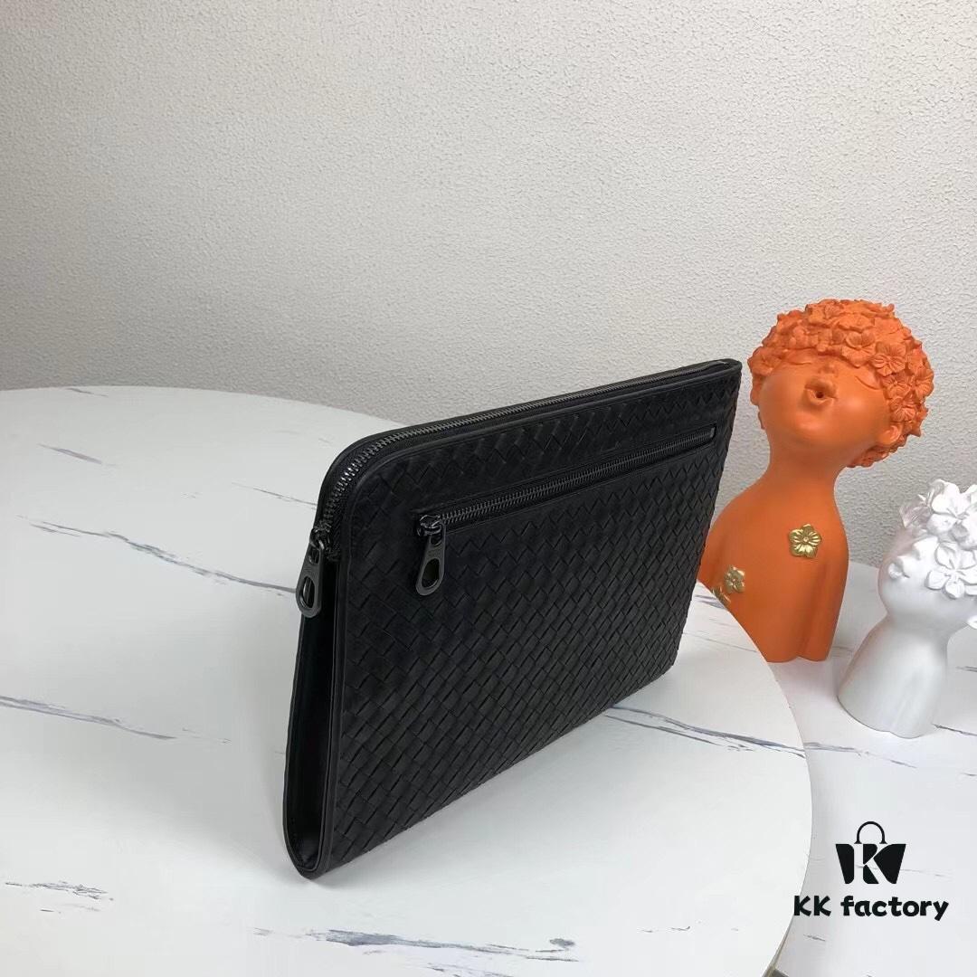 BV Bottega Veneta Men's Seven-Compartment Wallet Bag - Hot Selling Item