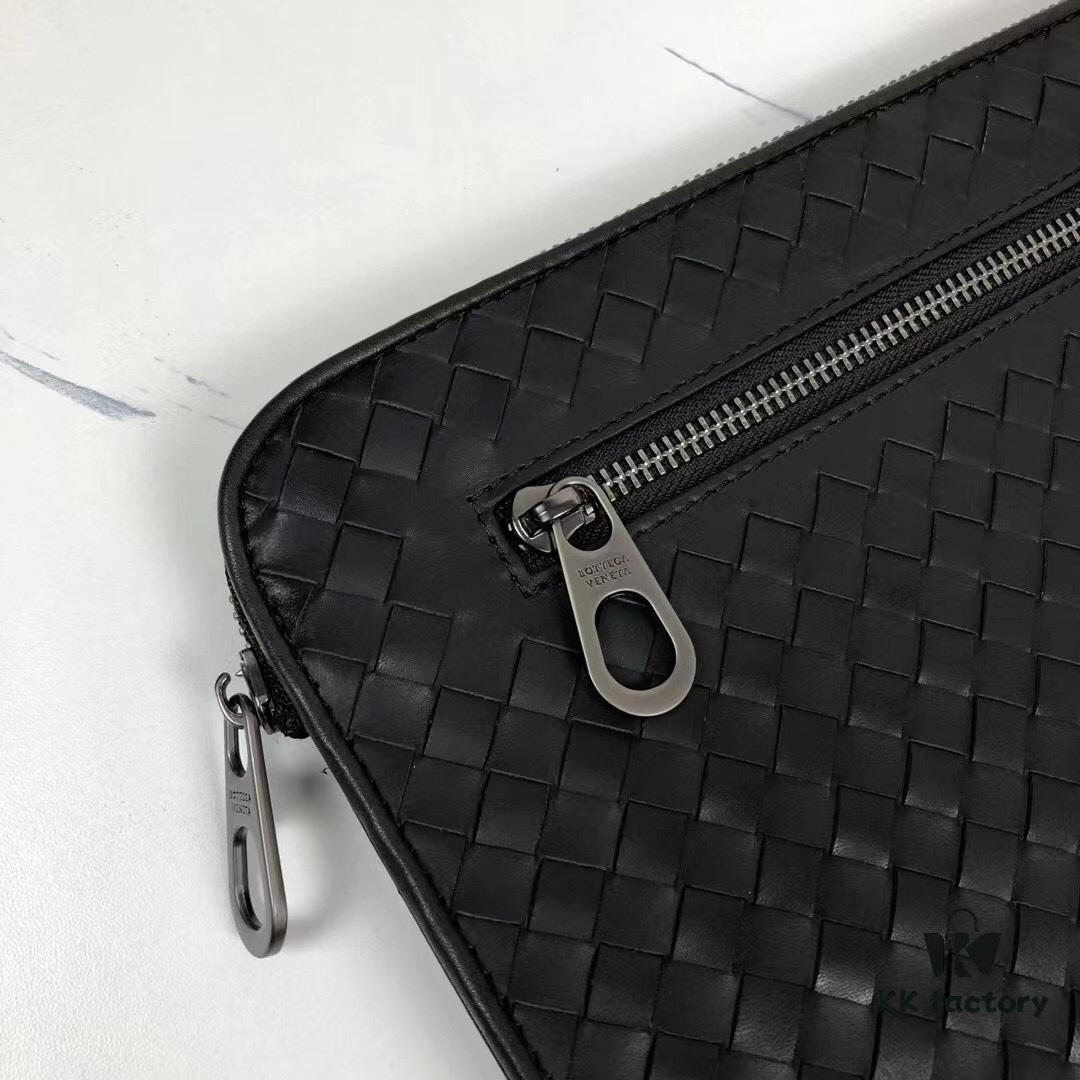 BV Bottega Veneta Men's Seven-Compartment Wallet Bag - Hot Selling Item