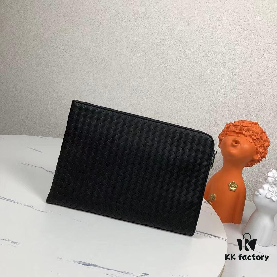 BV Bottega Veneta Men's Seven-Compartment Wallet Bag - Hot Selling Item