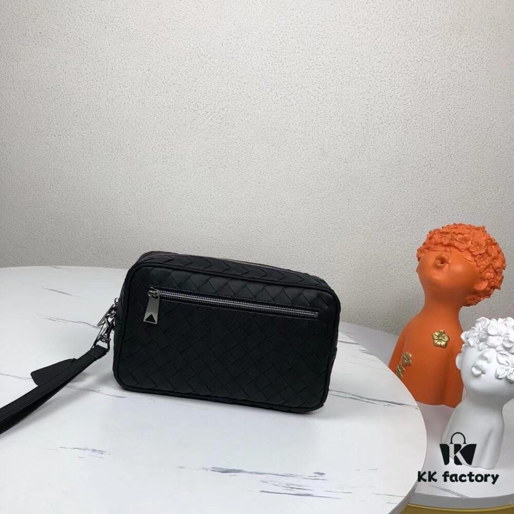 Latest BV Official Website BOTTEGA: Premium Waxed Cowhide Handbag, Italian Luxury Design, High-End Craftsmanship