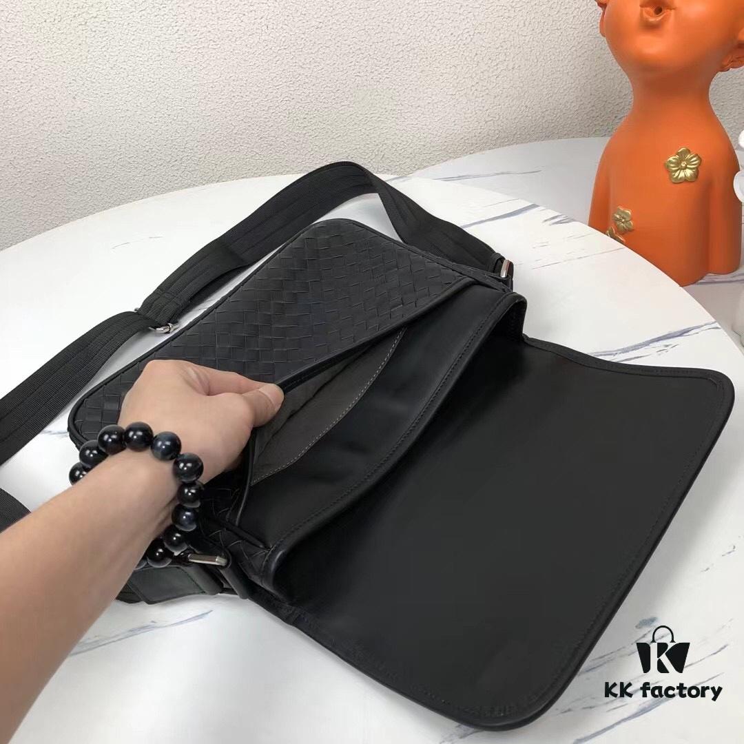 BV Woven Messenger Bag 🌿 Popular New Arrival, Handcrafted with Premium Materials