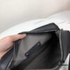 BV Latest Men's Shoulder Bag, Top-Quality Original Order, Official Website Synchronized, Premium Waxed Calfskin, Exquisite Craftsmanship, Black, 25x15x10cm