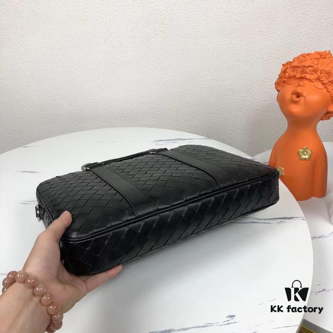 BV Large Capacity Top-Quality Original Order Premium Wax-Calf Leather Handbag #8022