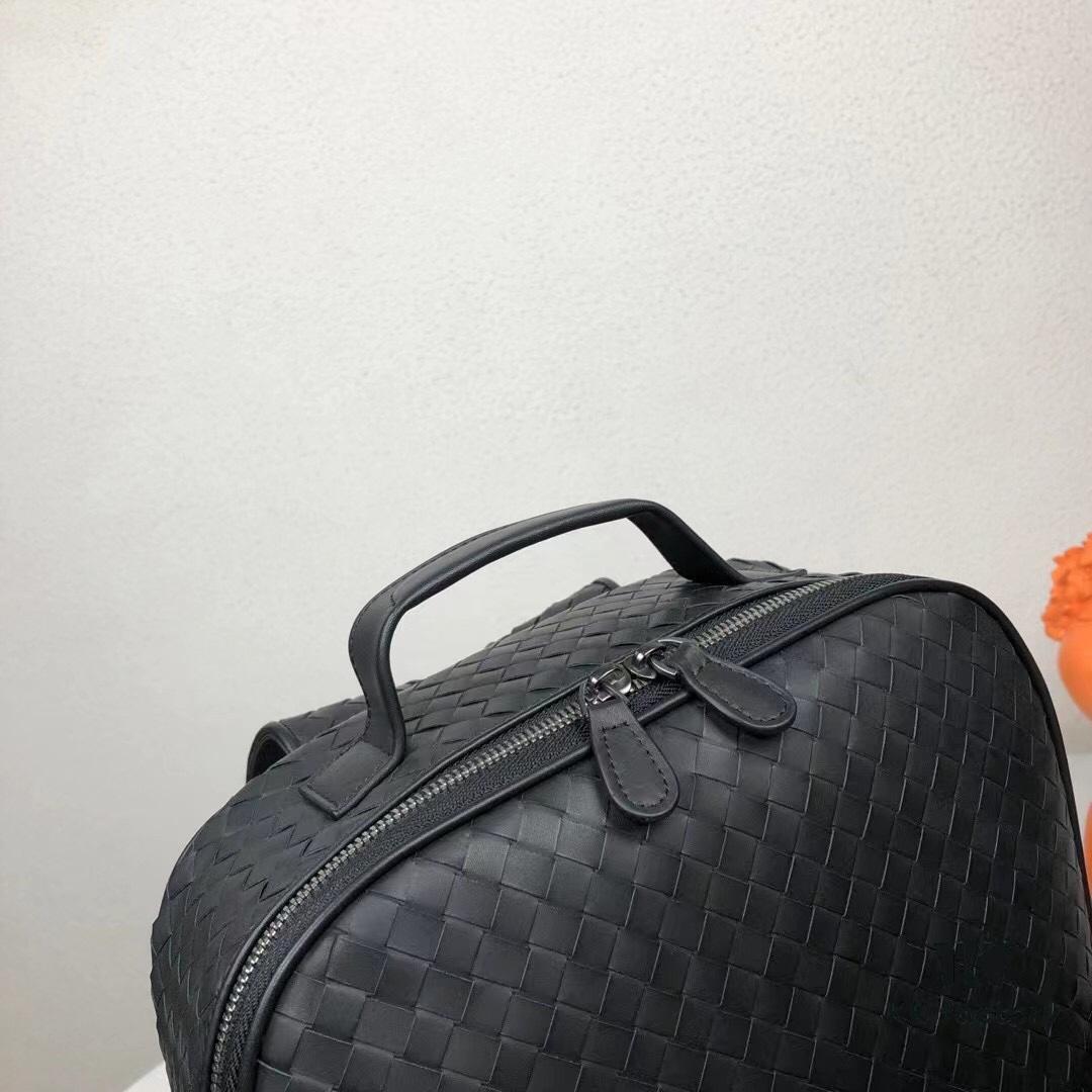 BV Latest Men's Backpack 🎒 Top-Grade Full Grain Calfskin Leather, Official Website Synchronized Release