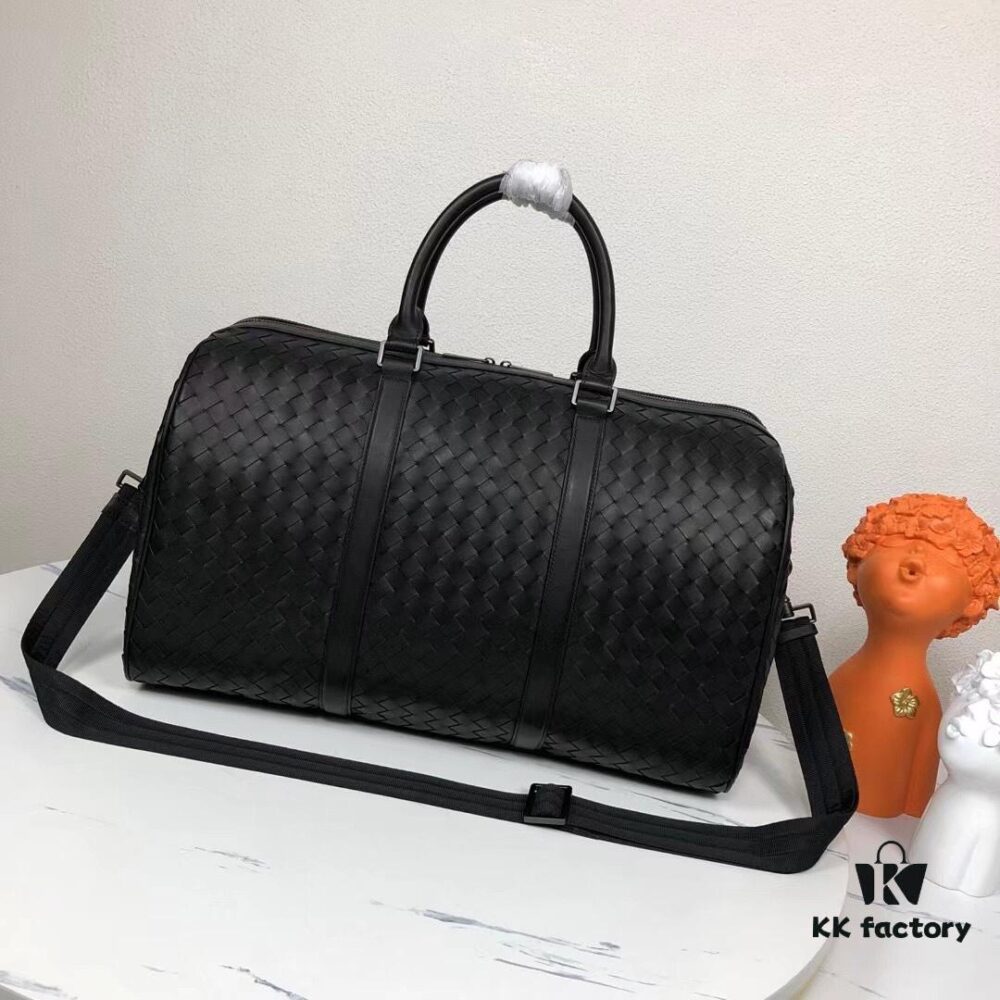 Bv's New Woven Tote Bag, Single-Shoulder Crossbody Travel Bag