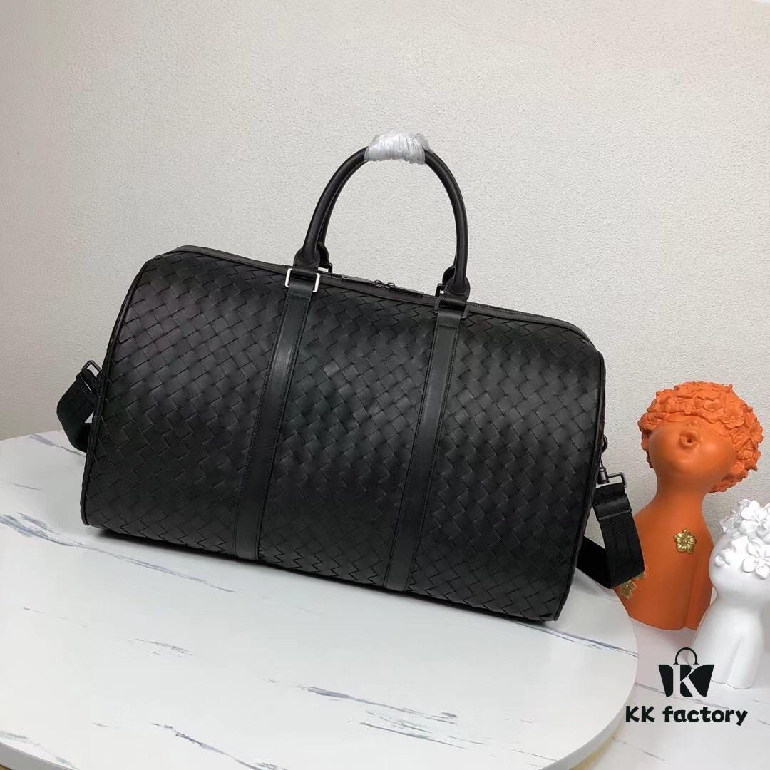 Bv's New Woven Tote Bag, Single-Shoulder Crossbody Travel Bag