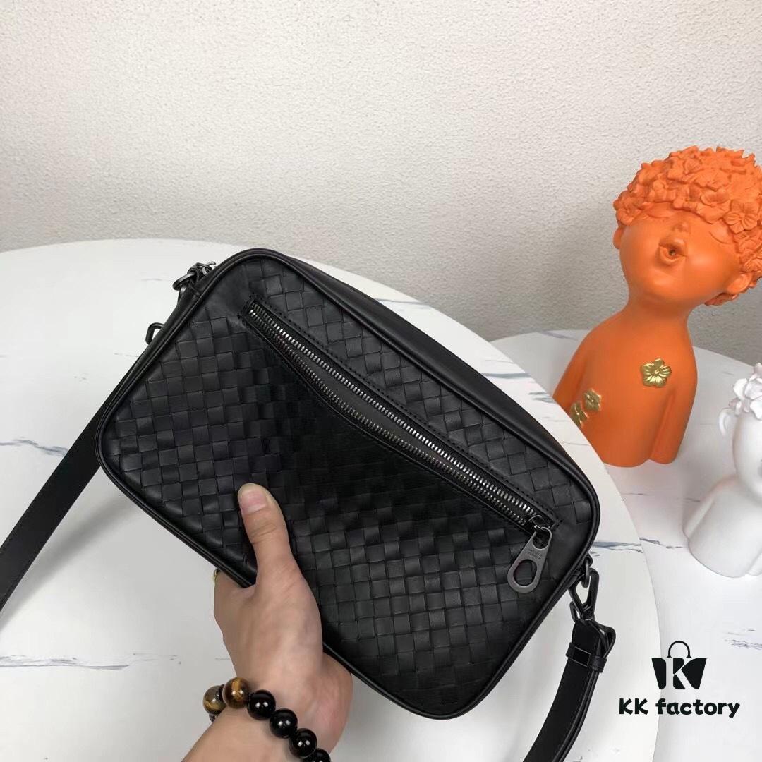 Top-Quality Genuine Wax-Coated Leather Handbag - BV Overseas Original Order, Matching Counter Quality, Exclusive Design 806#