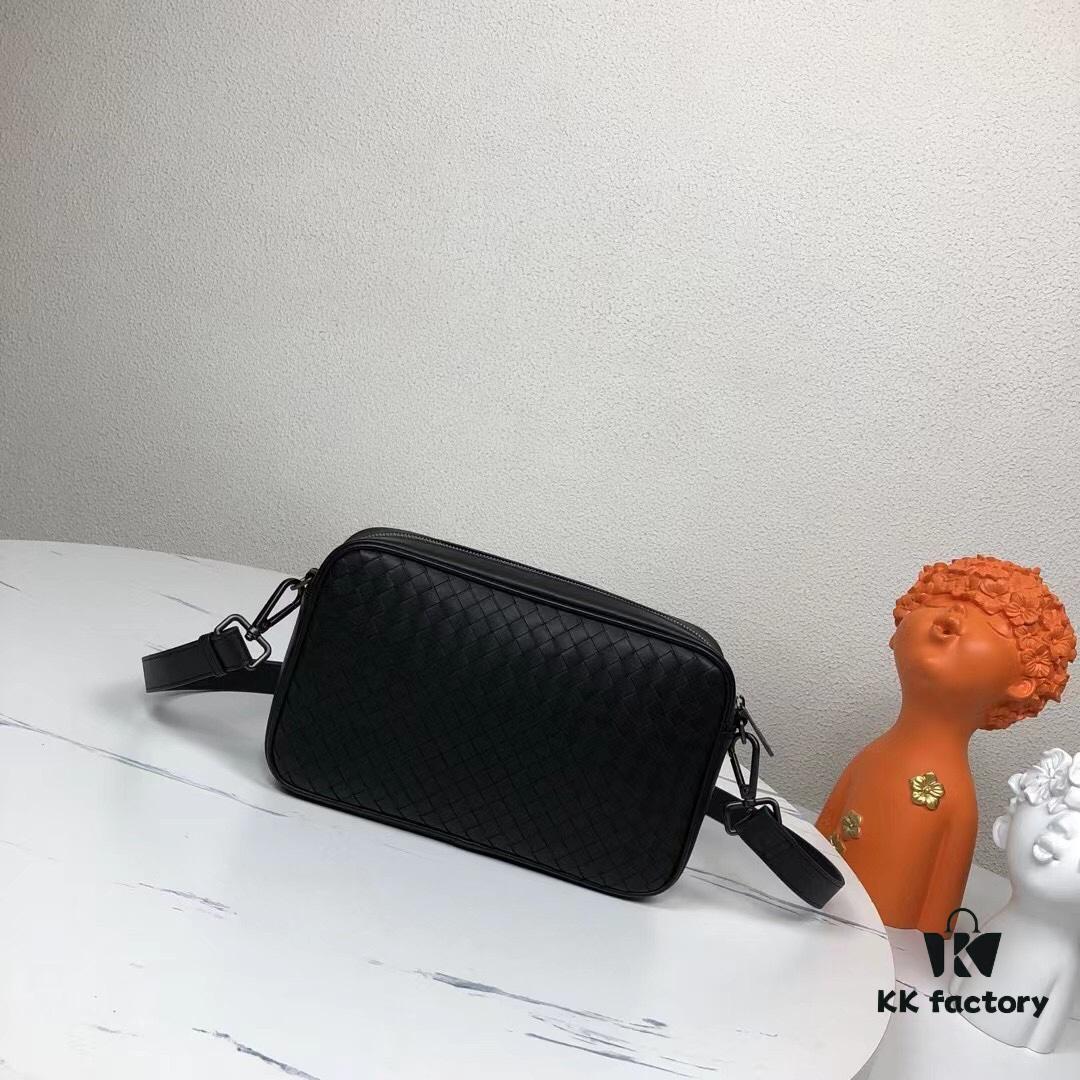 Top-Quality Genuine Wax-Coated Leather Handbag - BV Overseas Original Order, Matching Counter Quality, Exclusive Design 806#