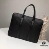 BV Multi-Compartment High-End Genuine Leather Handbag - Top-Quality Wax-Coated Calfskin, Original Cabinet Hardware, Elegant Black Design