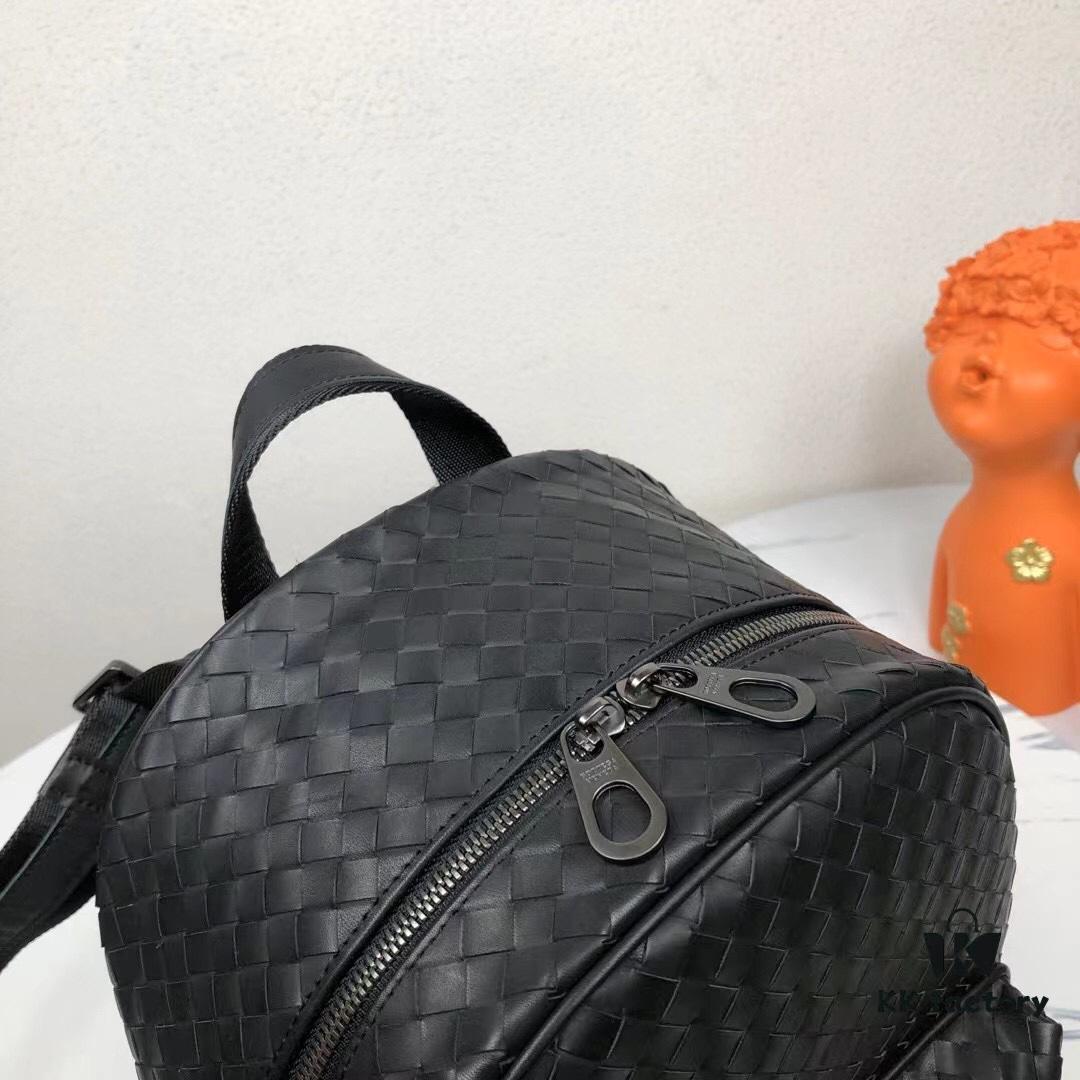 BV Latest Men's Backpack 🎒 Top-Quality Full-Grain Calfskin Leather, Official Website Synchronized Release