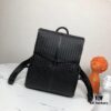 BV Latest Men's Backpack, Original Quality, Top-Grade Waxed Calfskin Leather, Premium Hardware, Elegant Design
