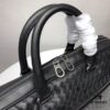 Bv Men's Business Briefcase - Handcrafted Waxed Leather Messenger Bag for Stylish, Mature Gentlemen