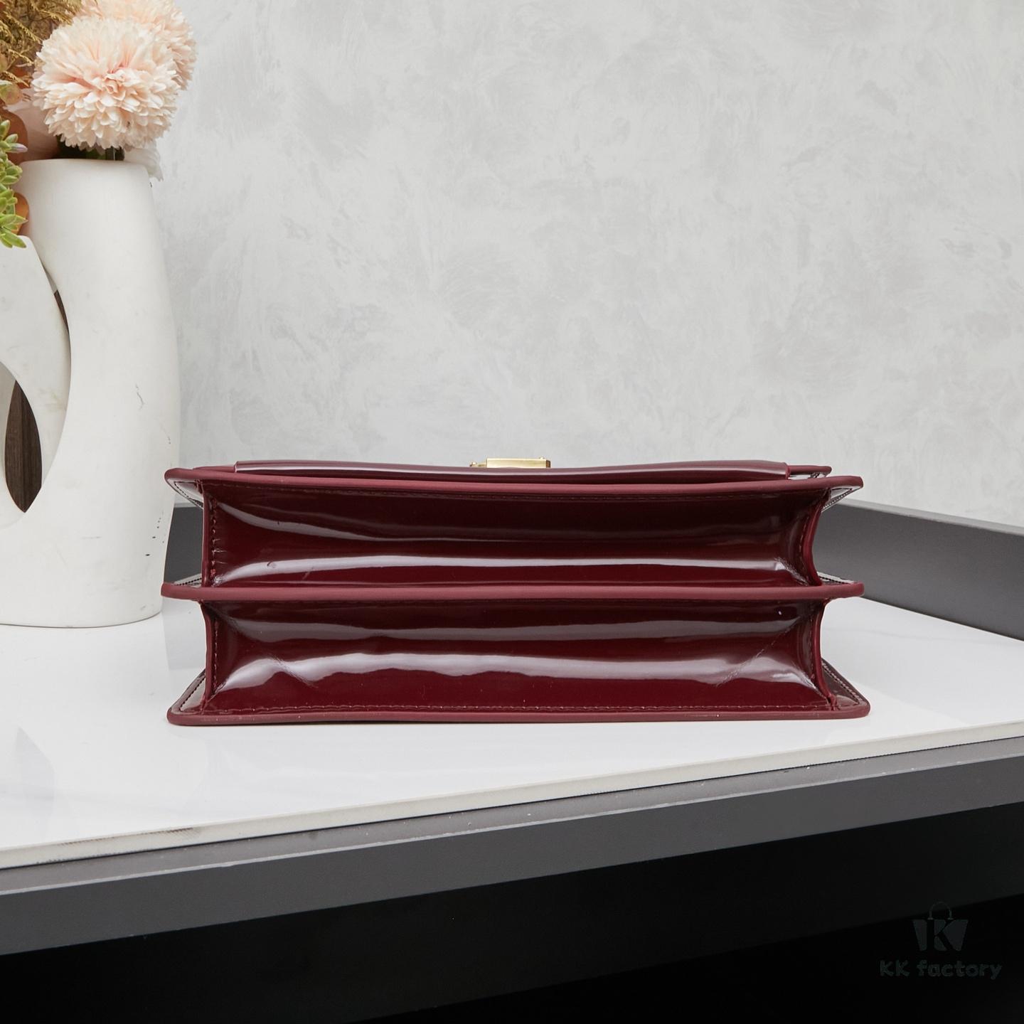 New Arrival with Box, Glossy Finish is Stunning – YSL Sunset Bag ✨