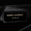 YSL Sunset Bag ✨ New Arrival with Box, Patent Leather Beauty, Iconic Accordion Design with Black-Gold Elegance