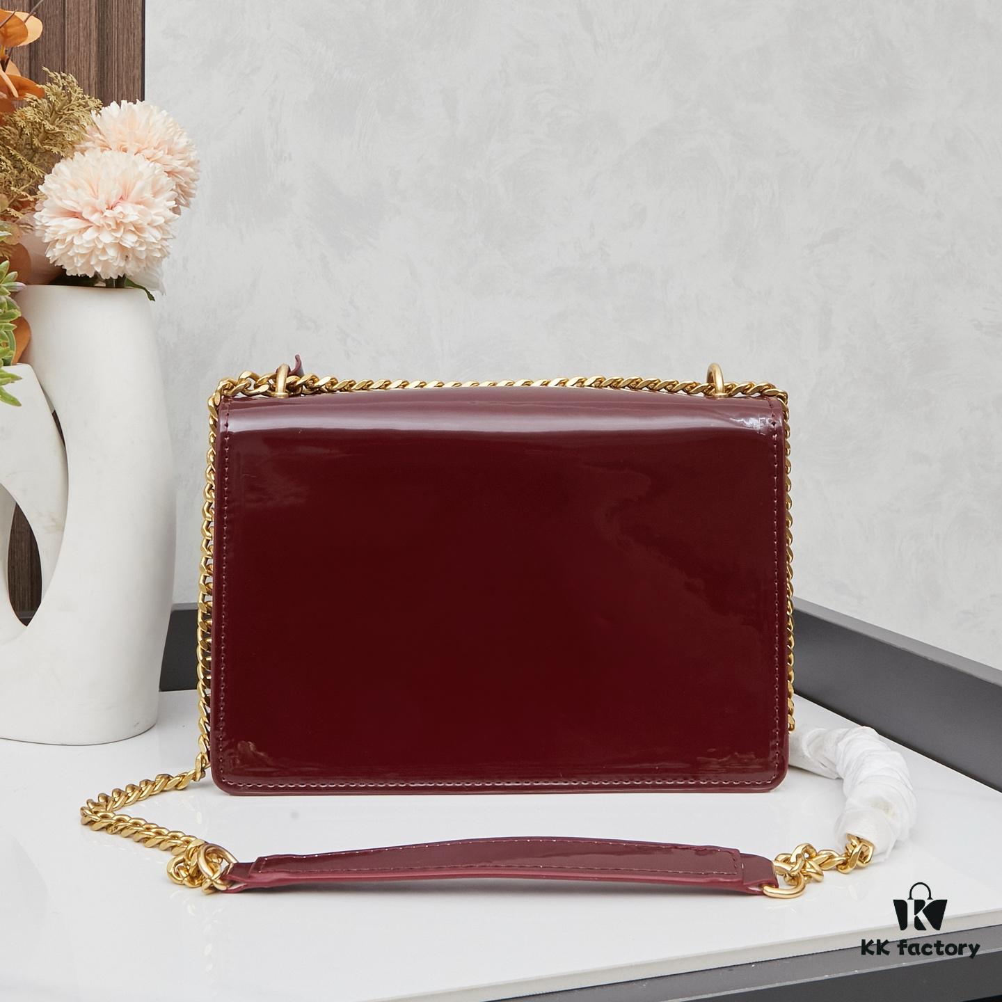 New Arrival with Box, Glossy Finish is Stunning – YSL Sunset Bag ✨