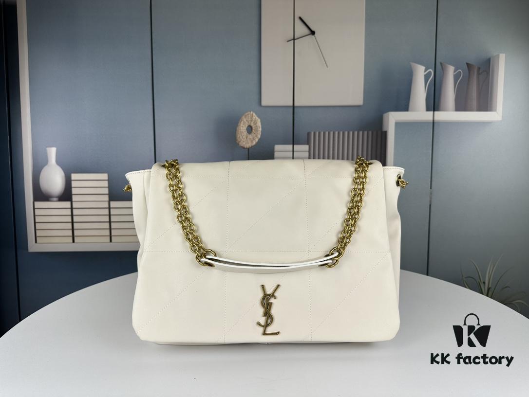 New YSL Jamie Bag 2023 – Luxurious Soft Lambskin with Jewelry-Craft Hardware, Size 38x26x10, Model No. 6026