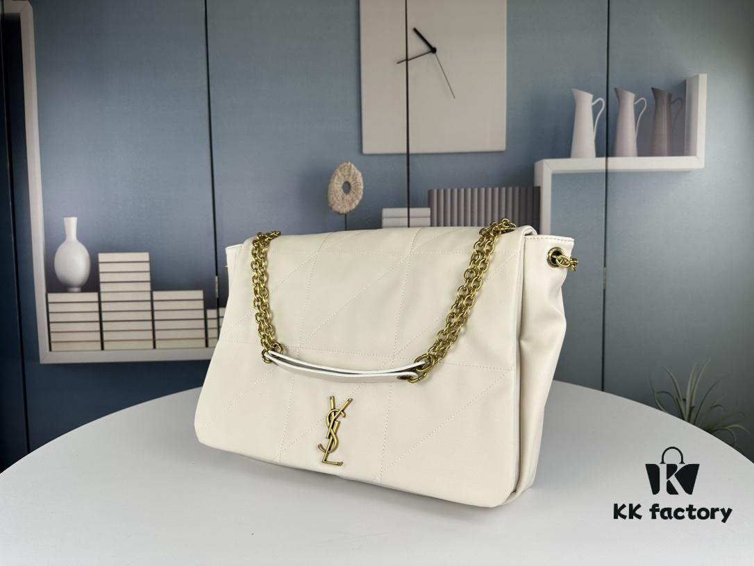 New YSL Jamie Bag 2023 – Luxurious Soft Lambskin with Jewelry-Craft Hardware, Size 38x26x10, Model No. 6026