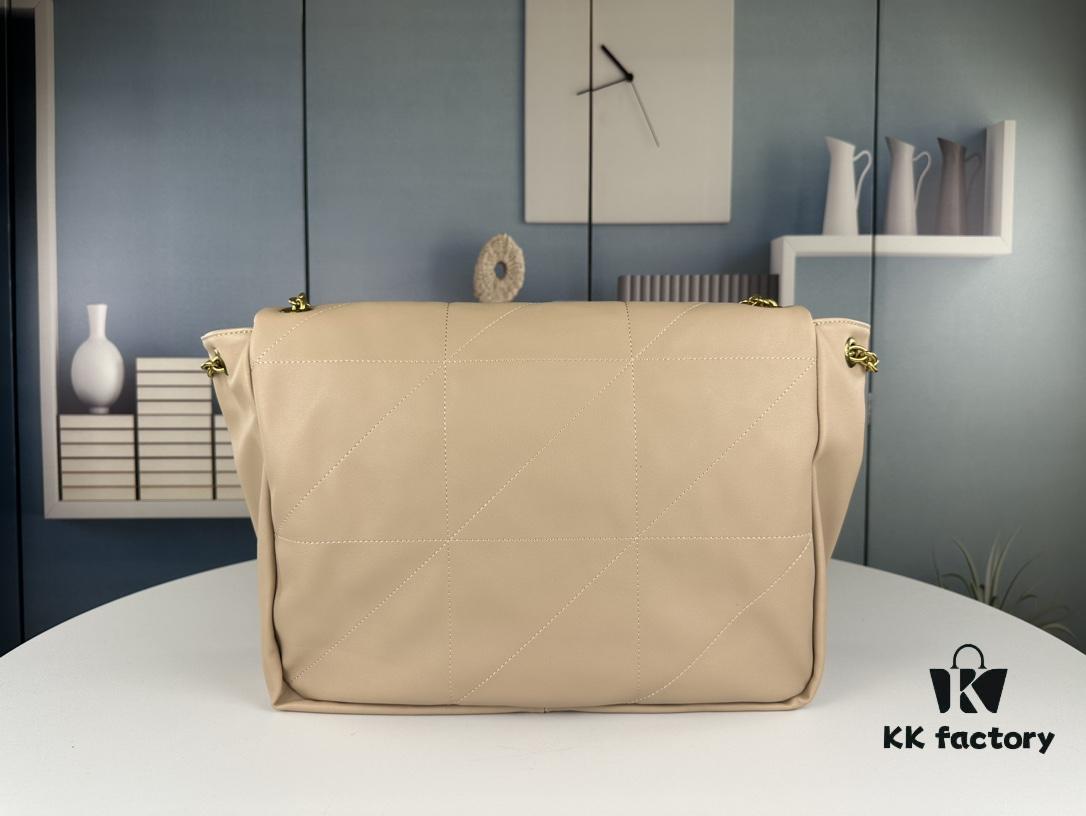 New YSL Jamie Bag 2023 – Luxurious Soft Lamb Leather with Jewelry-Grade Hardware, Size 38x26x10, Model No. 6026