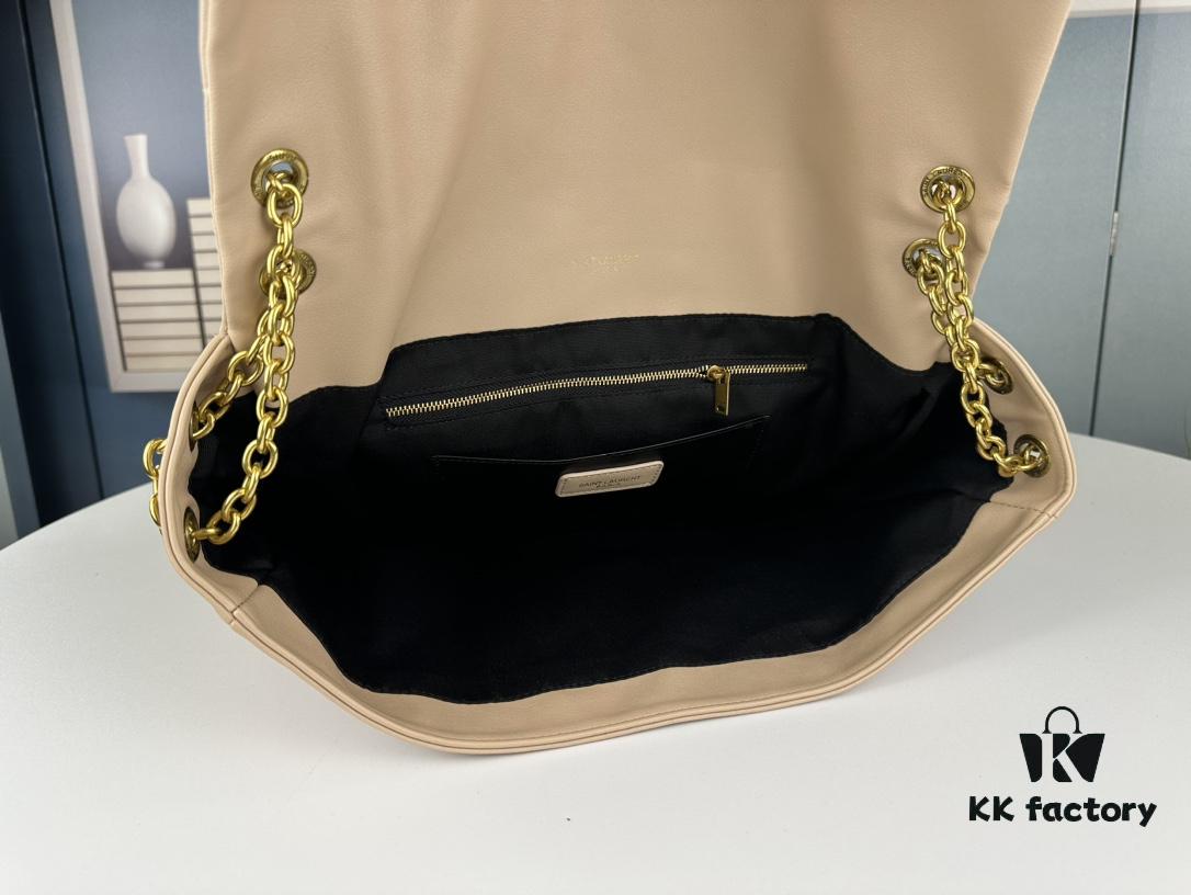 New YSL Jamie Bag 2023 – Luxurious Soft Lamb Leather with Jewelry-Grade Hardware, Size 38x26x10, Model No. 6026