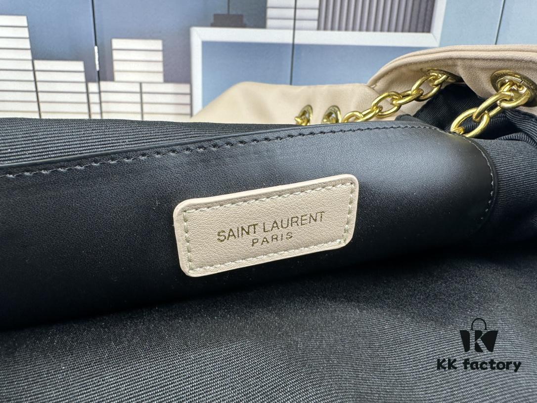 New YSL Jamie Bag 2023 – Luxurious Soft Lamb Leather with Jewelry-Grade Hardware, Size 38x26x10, Model No. 6026