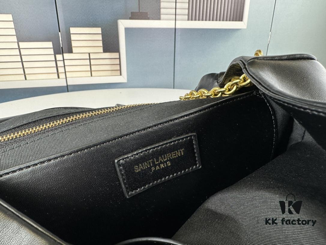 Medium New YSL Jamie Bag – Latest Release, Global Bestseller, Luxurious Soft Lambskin with Jewelry-Craft Hardware