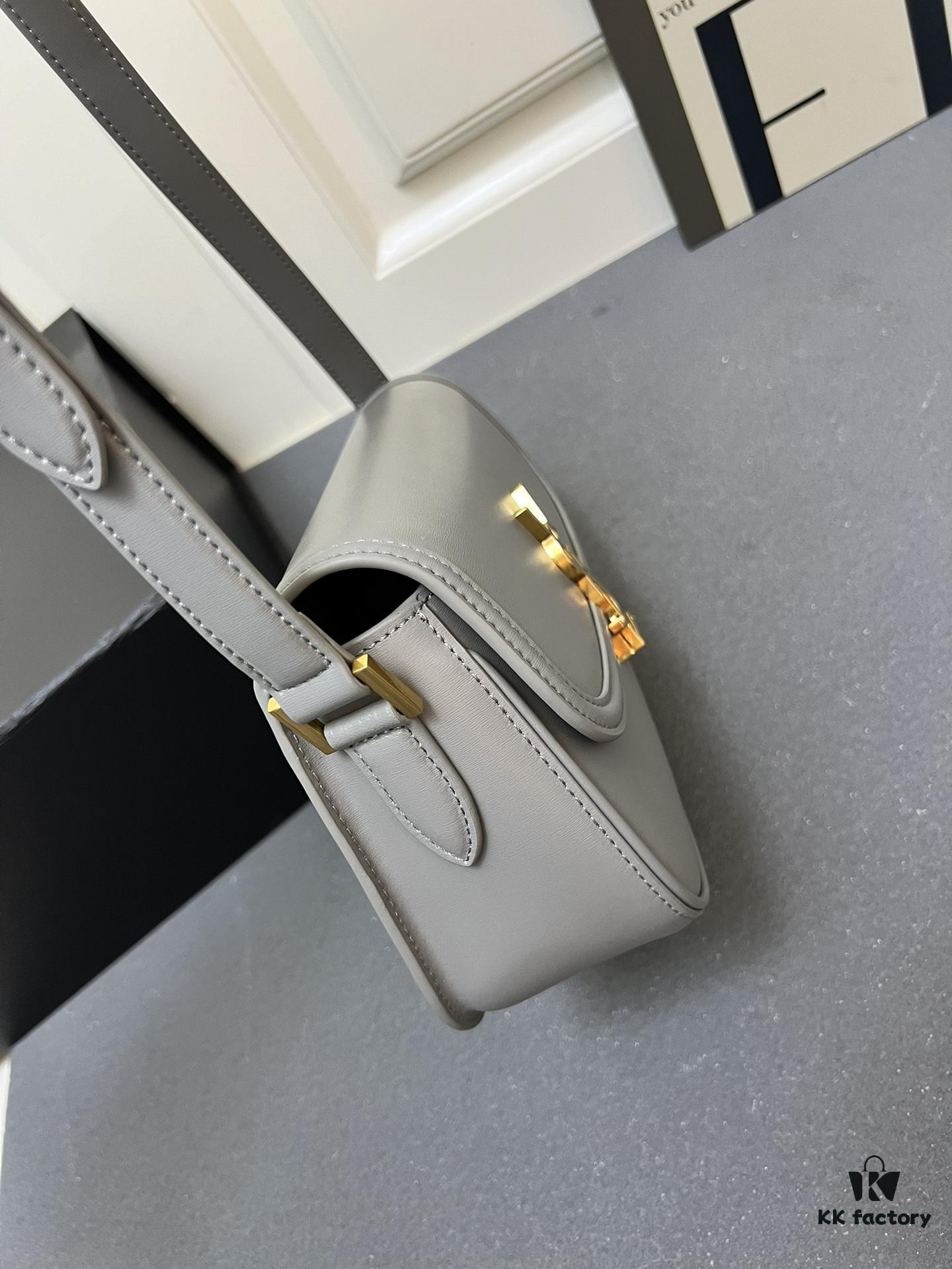 YSL Cassandre Leather Shoulder Bag – Latest Rose-Favorite 'Tofu' Box Bag in Stock