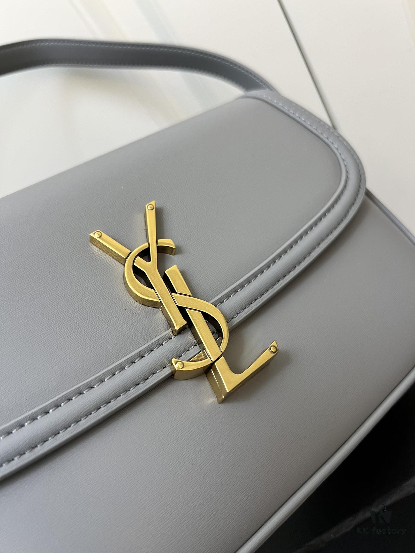 YSL Cassandre Leather Shoulder Bag – Latest Rose-Favorite 'Tofu' Box Bag in Stock