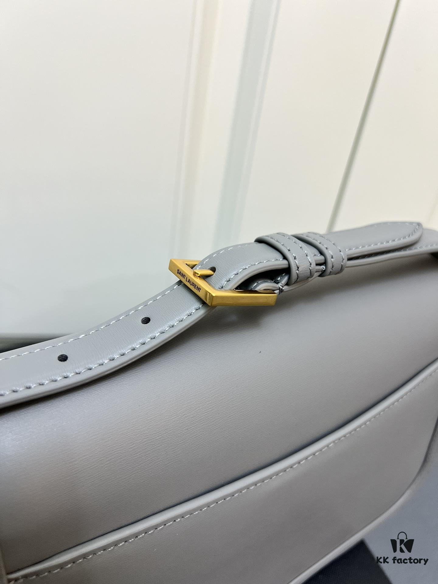 YSL Cassandre Leather Shoulder Bag – Latest Rose-Favorite 'Tofu' Box Bag in Stock