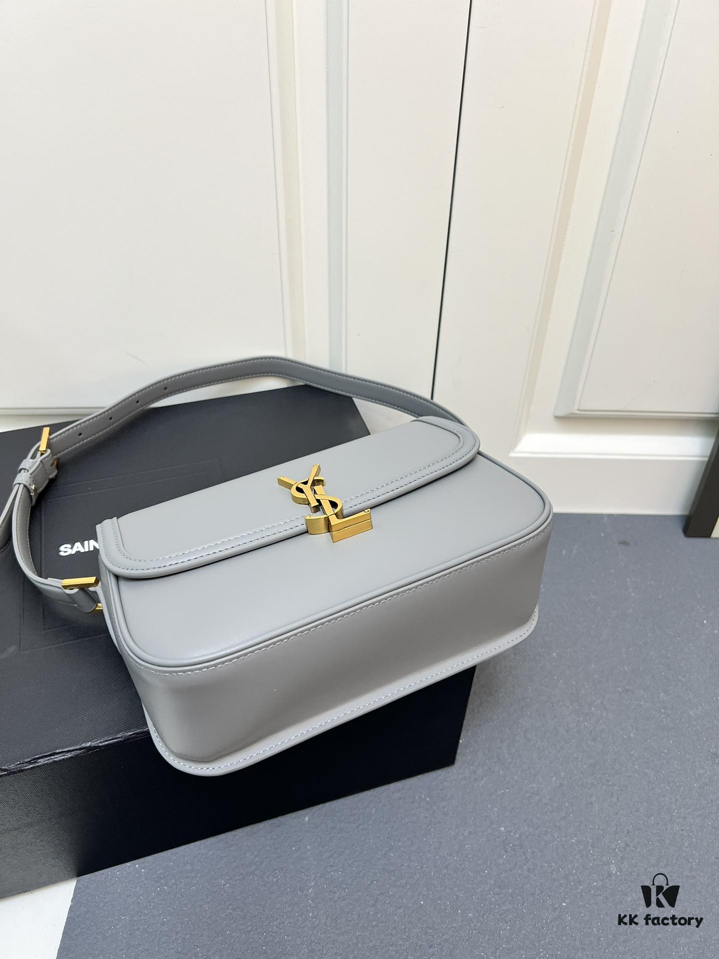 YSL Cassandre Leather Shoulder Bag – Latest Rose-Favorite 'Tofu' Box Bag in Stock