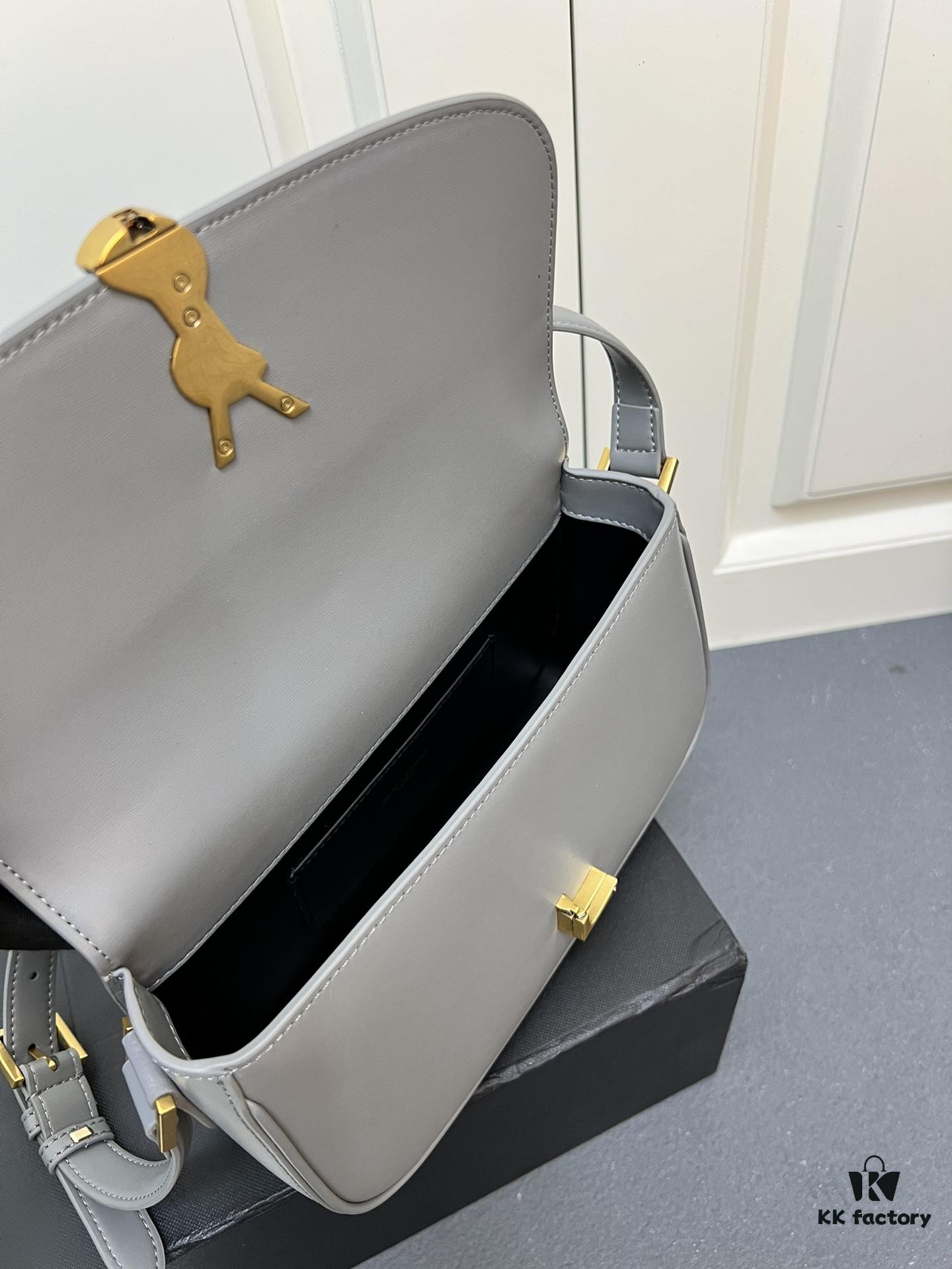 YSL Cassandre Leather Shoulder Bag – Latest Rose-Favorite 'Tofu' Box Bag in Stock