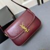 YSL Cassandre LE CASSANDRE Box Leather Shoulder Bag – Latest Rose-Favorite 'Tofu Bag' Arrival, Upgraded Version