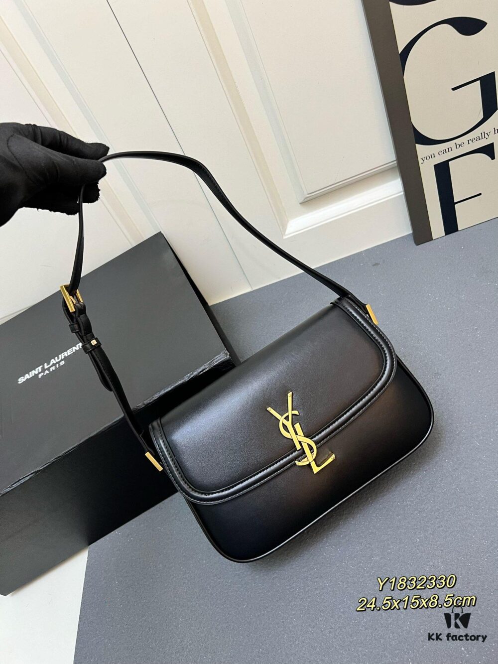 YSL Le Cassandra Box Leather Shoulder Bag – New Arrival, Upgraded Version