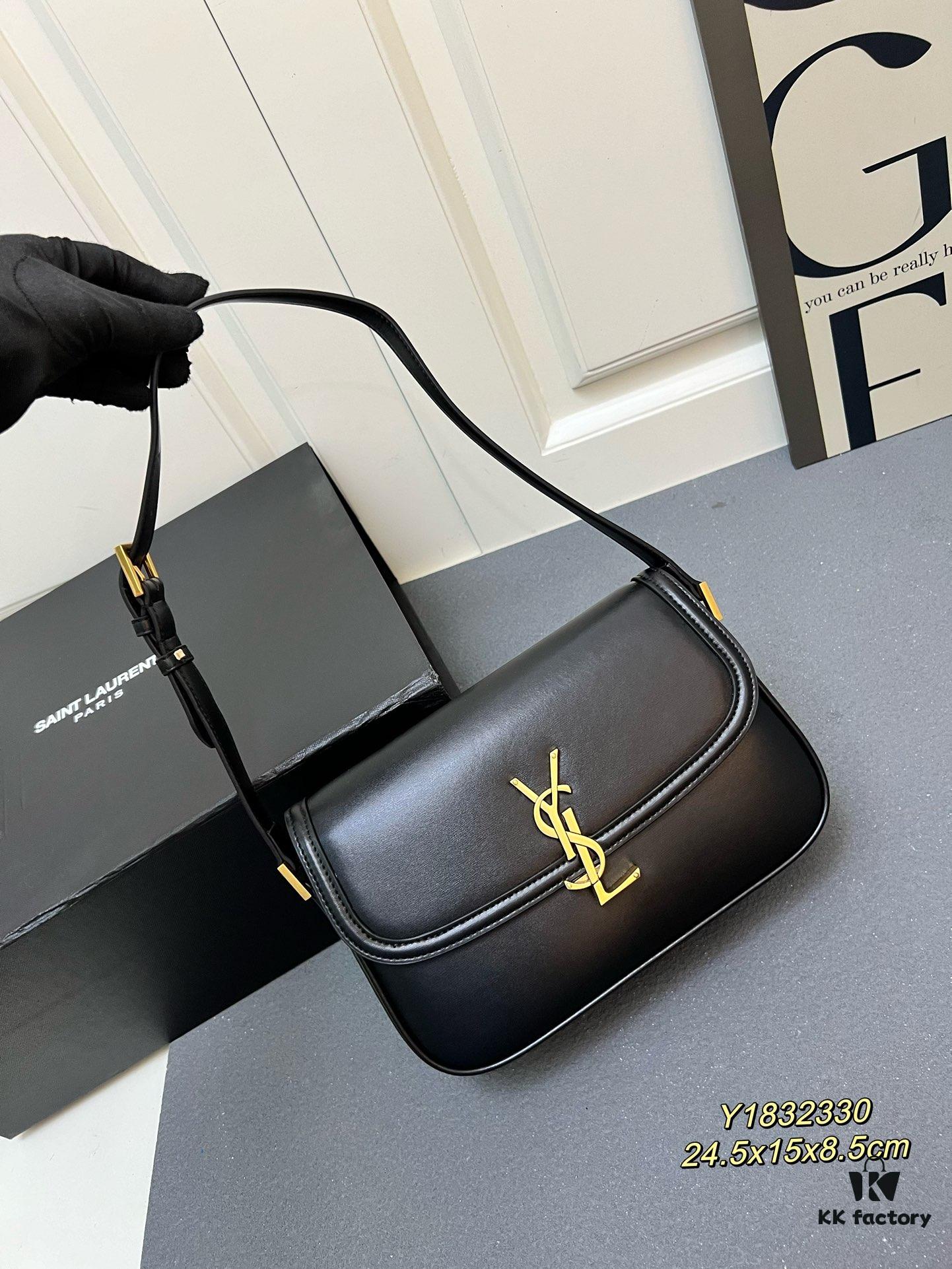 YSL Le Cassandra Box Leather Shoulder Bag – New Arrival, Upgraded Version