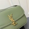 YSL Le Cassandra Box Leather Crossbody Bag – Latest Rose-Favorite 'Tofu' Design, Soft Lambskin Lining, Adjustable Strap