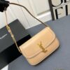 Latest Arrival: Upgraded YSL Cassandre Box Leather Bag – The Iconic 'Tofu Bag' Loved by Rose