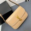 Latest Arrival: Upgraded YSL Cassandre Box Leather Bag – The Iconic 'Tofu Bag' Loved by Rose