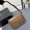 Latest Arrival: Upgraded YSL Cassandre Box Leather Shoulder Bag – The Iconic 'Tofu Bag' Loved by Rose