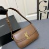 Latest Arrival: Upgraded YSL Cassandre Box Leather Shoulder Bag – The Iconic 'Tofu Bag' Loved by Rose