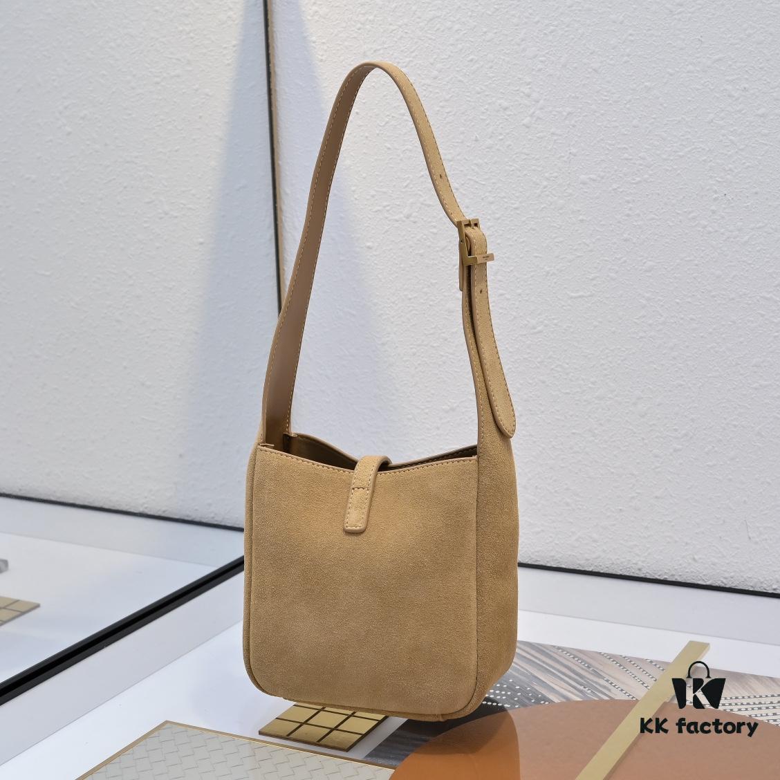 Upgraded Arrival 🌈 YSL New Mini Hobo Underarm Bag! The All-New Le5a7 Handbag Reimagines Seasonal Inspiration – Adorably Stylish!