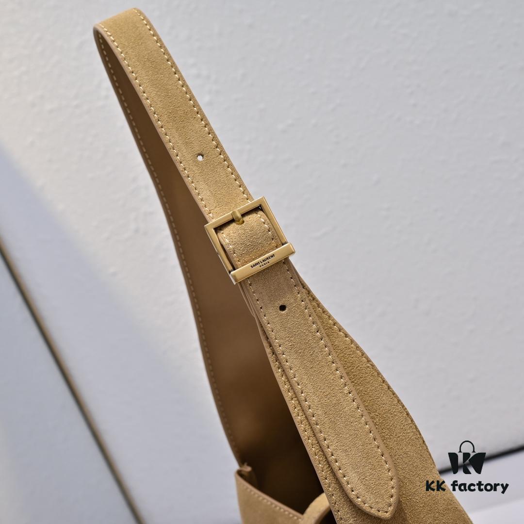 Upgraded Arrival 🌈 YSL New Mini Hobo Underarm Bag! The All-New Le5a7 Handbag Reimagines Seasonal Inspiration – Adorably Stylish!